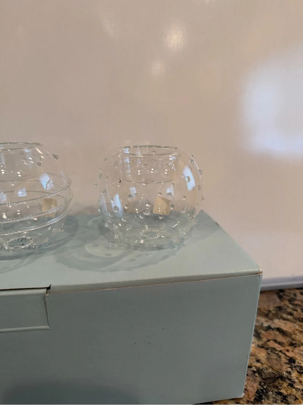 Decorative tea light candle holders